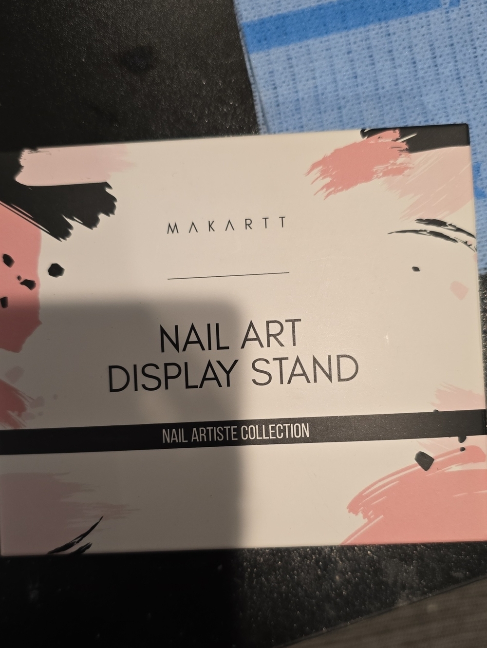 Pink Nail Art Display Stand